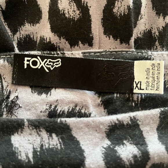 Fox Leopard Print Women's Skirt - Picture 4 of 5